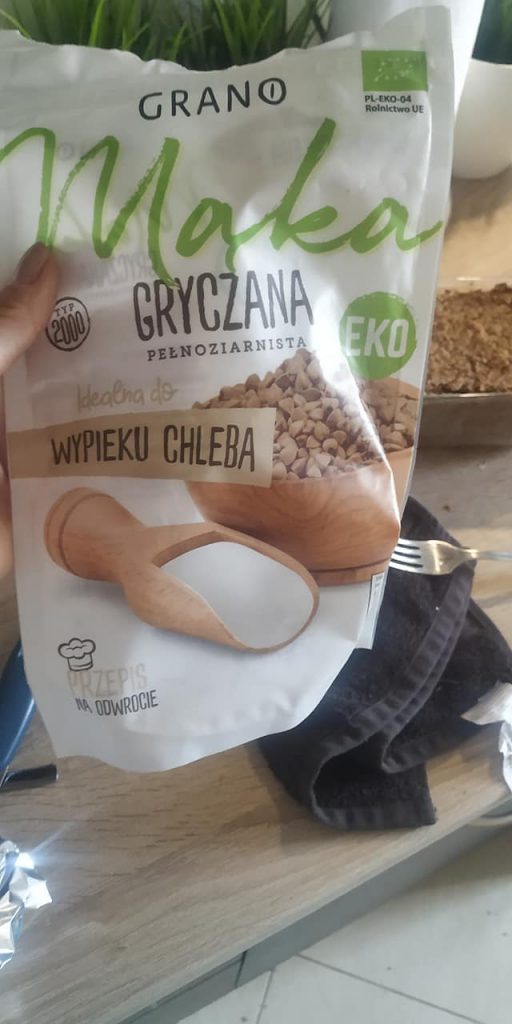 Prosty Gryczany Chlebek