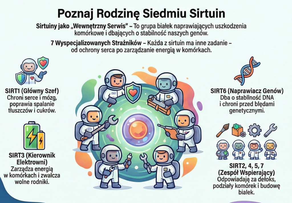 sirtuiny a długowieczność